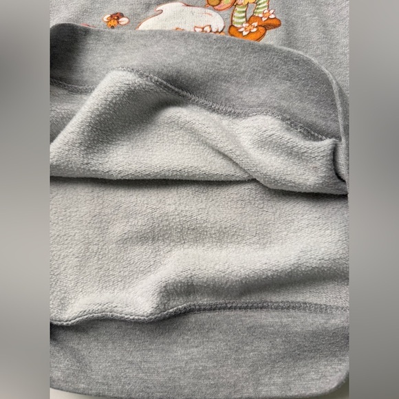 VTG Strawberry Shortcake Woman's Gray Crew Neck Sweatshirt  Size Medium Retro - Picture 6 of 9